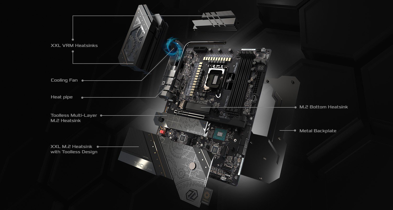 Composite VRM Heatsink